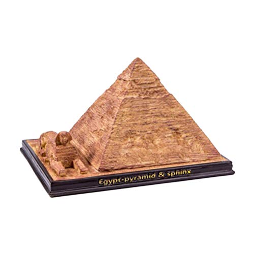 Egyptian Pyramid Statue Model Sphinx Figurine