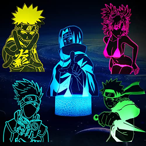 EINADBAD 3D Anime Lamp: 16 Color Change Decor Lamp with Remote & Smart Touch