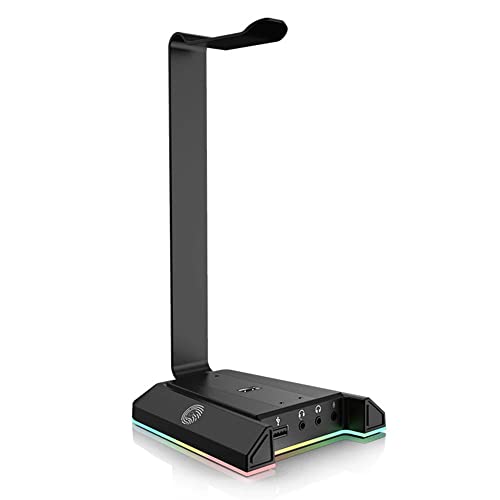EKSA Gaming Headset Stand with RGB Light and 7.1 Surround Sound