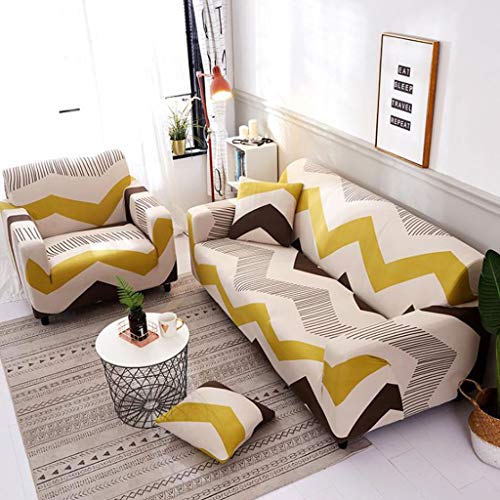 Elastic Printed Polyester Sofa Cover