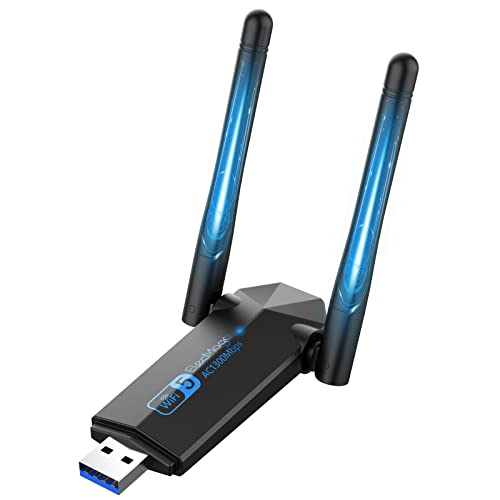 ElecMoga 1300Mbps USB WiFi Dongle