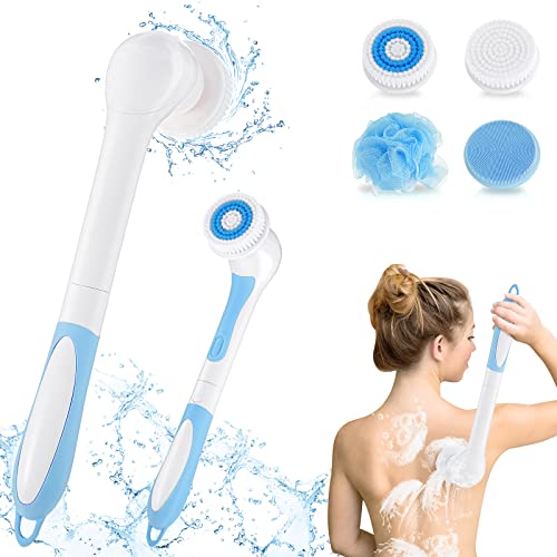 Electric Body Brush for Exfoliating and Massage