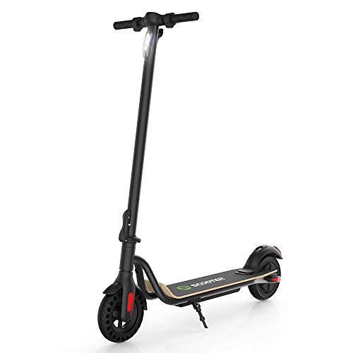 Electric Scooter, 3 Gears, Max Speed 15.5MPH, 12 Miles Powerful Battery with 8'' Tires Foldable Electric Scooter for Adults, Max Load 220 lbs