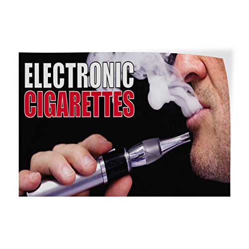 Electronic Cigarettes Indoor Store Sign Vinyl Decal Sticker