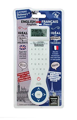 Electronic Dictionary Bookmark (French-English)