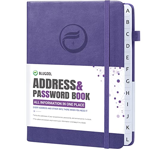 Elegant and Convenient Address Book with Alphabetical Tabs