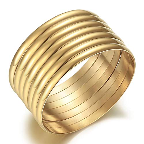 Elegant Castillna Gold Bangle Bracelets: Perfect Gift for Women