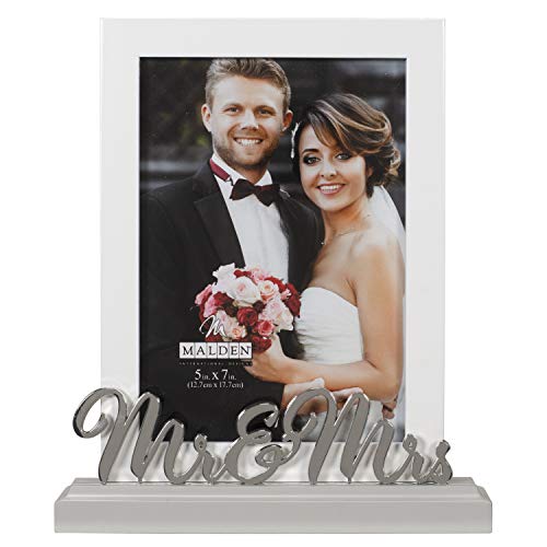 Elegant Mr & Mrs Wedding Picture Frame