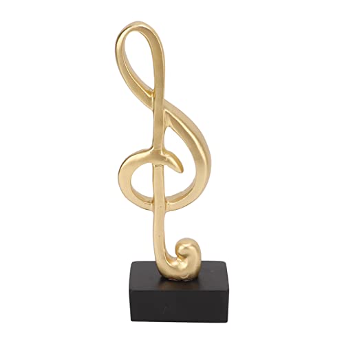 Elegant Music Note Sculpture