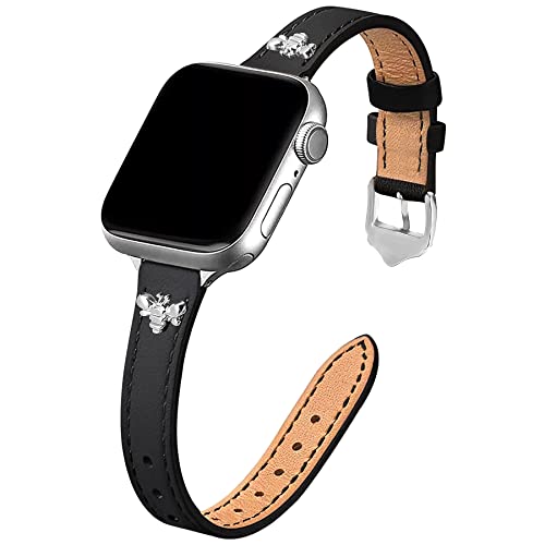 Elegant Slim Leather-Bands for Apple Watch Band