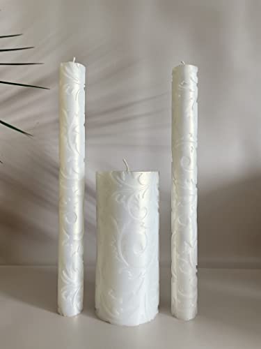 Elegant Unity Candle Set - Perfect for Weddings