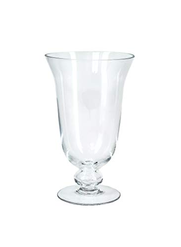 Elegant Wazon Glass Urn Vase