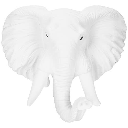 Elephant Head Wall Sculpture Decor