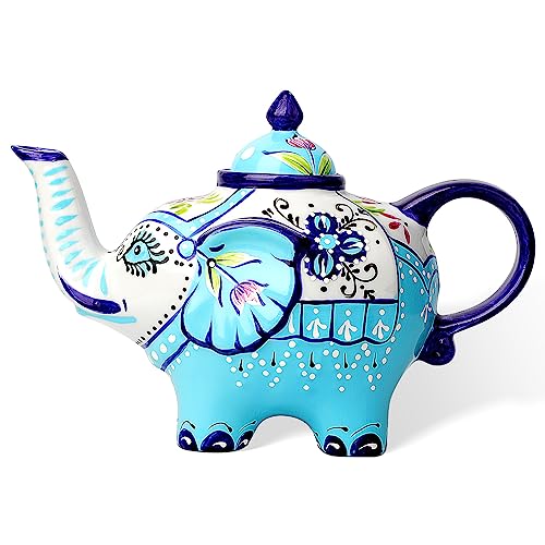 Elephant Teapot - Ceramic Home Office Decoration