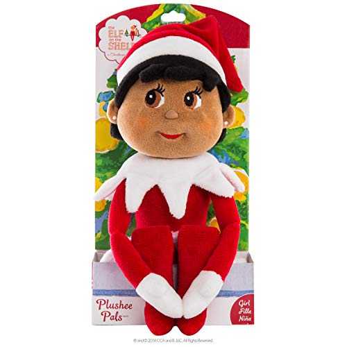 Elf on the Shelf Girl Plushee Pal - Dark