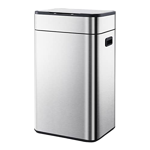 ELPHECO Stainless Steel Motion Sensor Trash Can