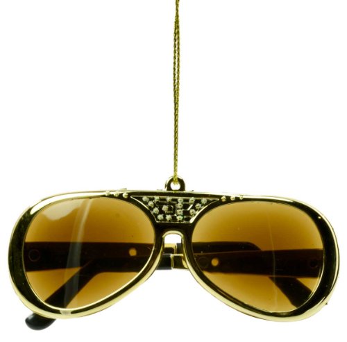Elvis Presley Sunglasses Ornament