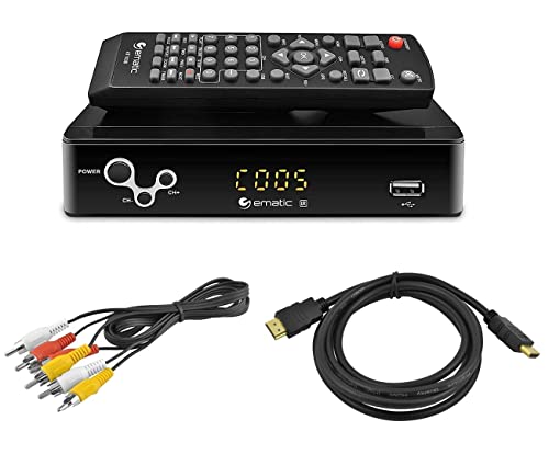 Ematic Digital TV Converter Box with Recording