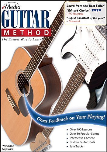 eMedia Guitar Method v6 [Mac Download for 10.5 to 10.14, 32-bit]