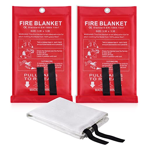 Emergency Fire Blanket: Mondoshop Fire Retardant Blanket for Safety