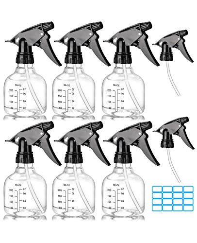 Empty Spray Bottles 8oz - 6 Pack