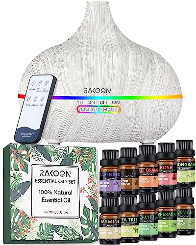 Enchanting Aromatherapy: Ultimate Essential Oil Diffuser & Essential Oil Set