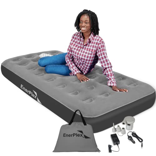 EnerPlex Camping Air Mattress - Queen Blow Up Mattress