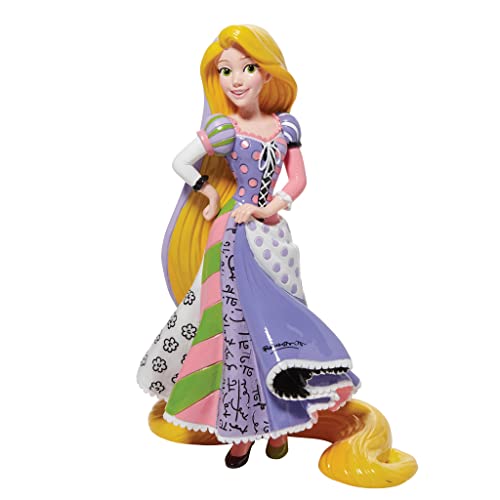 Enesco Disney by Romero Britto Tangled Rapunzel Figurine, 7.48 Inch, Multicolor