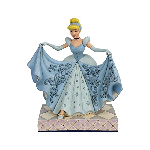 Enesco Disney Traditions by Jim Shore Cinderella Transformation Figurine, 8.2 Inch, Multicolor