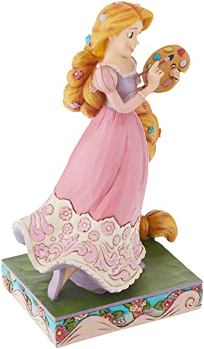 Enesco Disney Traditions by Jim Shore Tangled Princess Passion Rapunzel Figurine, 7 Inch, Multicolor,6002820