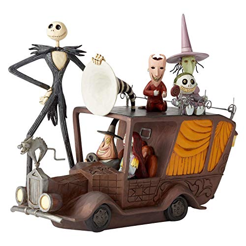 Enesco Disney Traditions by Jim Shore The Nightmare Before Christmas Characters on Mayor's Car Figurine