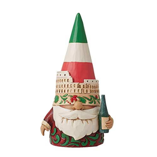 Enesco Jim Shore Heartwood Creek Four Seasons Italian Gnome Figurine, 5.75 Inches