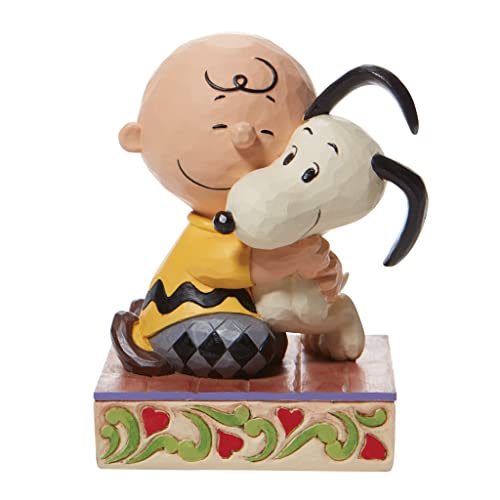 Enesco Peanuts by Jim Shore Hugging Figurine