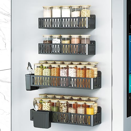 ENESNES Magnetic Spice Rack for Refrigerator