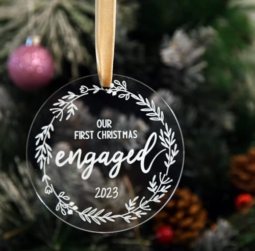 Engagement Ornament 2023 - Perfect Gift for Couples