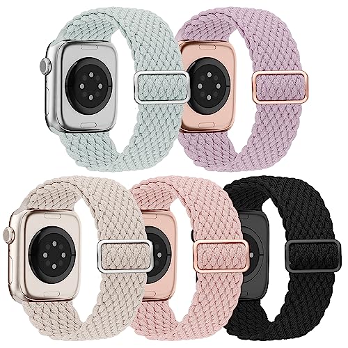 EOMTAM Braided Stretchy Adjustable Straps for Apple Watch