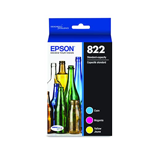Epson 822 Standard Capacity Cartridge Combo Pack for Epson Workforce Pro Printers
