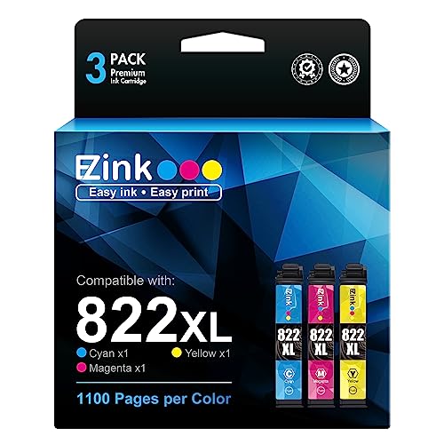 Epson 822XL Ink Cartridges Replacement