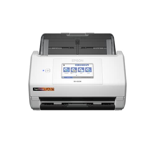 Epson RapidReceipt RR-600W Wireless Desktop Color Duplex Receipt and Document Scanner