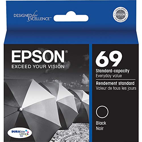 EPSON T069 DURABrite Ultra Ink Standard Capacity Black Cartridge