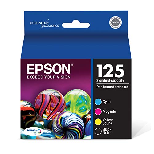 Epson T125120-BCS DURABrite Ultra Black and Color Combo Pack Standard Capacity - Cartridge - Ink