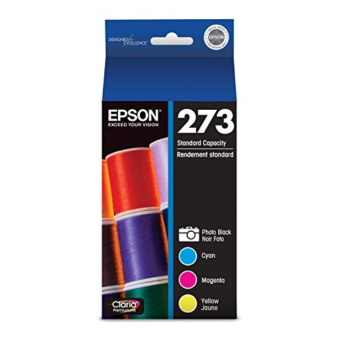 EPSON T273 Claria Ink Combo Pack - Brilliant Photos and Sharp Text