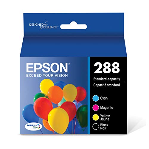 EPSON T288 DURABrite Ultra -Ink Standard Capacity Black & Color -Cartridge Combo Pack
