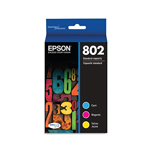 EPSON T802 DURABrite Ultra -Ink Combo Pack