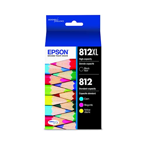 EPSON T812 DURABrite Ultra Ink Cartridge Combo Pack