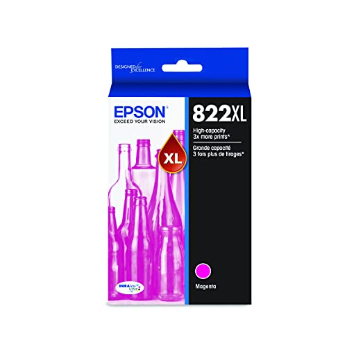 EPSON T822 DURABrite Ultra Ink High Capacity Magenta Cartridge