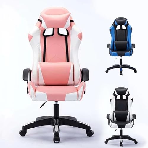 Ergonomic Computer Chair with Lumbar Support and Headrest