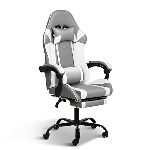 Ergonomic Gaming Chair with Adjustable Backrest and Seat Height