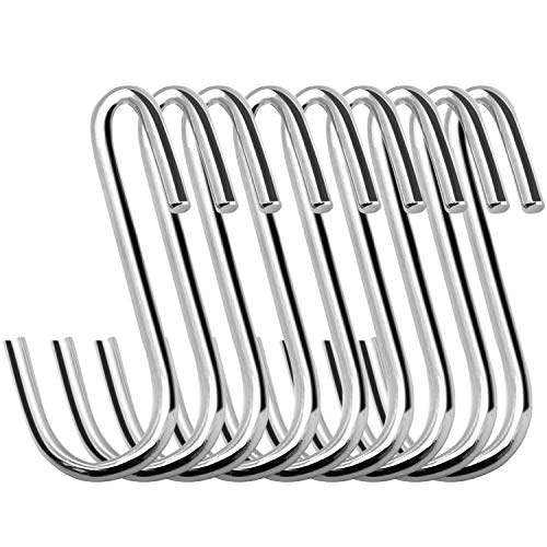 ESFUN Heavy Duty S Hooks - 24 Pack