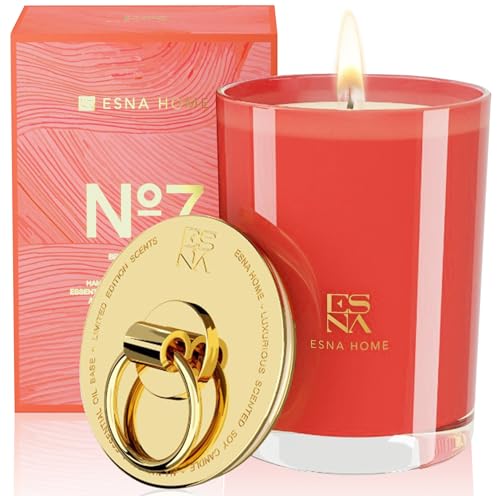 ESNA HOME Luxury Highly Scented Soy Candle